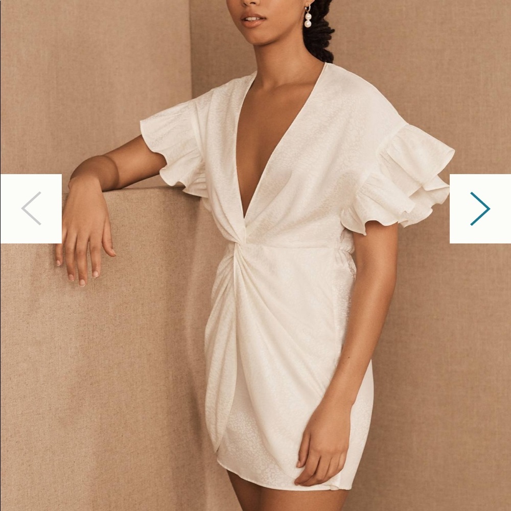 NWT Saylor Marla dress in white. Size small.